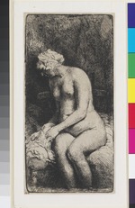 Sitzende nackte Frau (B 200)