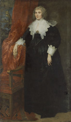 Bildnis der Anna van Craesbecke, Gemahlin des J. de Hertoghe (Gegenstück zu GK 128)