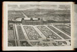 Ansicht des Palastes von Caserta von der Gartenseite