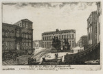 Vignette mit Ansicht der Piazza del Quirinale