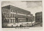 Vignette mit Ansicht des Palazzo Chigi-Odescalchi