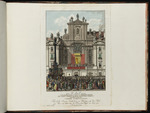 Feyerliche Seegens Ertheilung am Ostertage auf den Hofe zu Wien von Pius dem VI. Römischen Papst im Jahr 1782