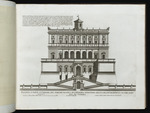 Fassade des Palazzo Farnese in Caprarola