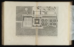 Plan des Schlosses und des Gartens von Monceaux