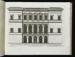 Innenhoffassade des Palazzo Albani Del Drago