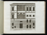 Rückseitige Fassade der Piccola Farnesina ai Baullari