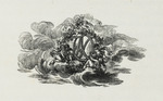 Vignette mit den Initialen François-Ambroise Didots auf Wolken, von Putten mit Blumengirlanden umringt