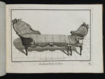 Duchesse brisée en deux - zweiteilige Chaiselongue, Blatt aus der Folge K