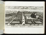 Ansicht des Gartens der Villa Medici