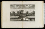 Ansicht des Schlosses und des Gartens von Marimont