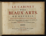 Titelblatt: Le Cabinet des Beaux Arts