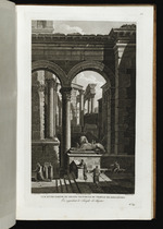 Ansicht des Vestibüls des Diokletianpalastes in Richtung Jupitertempel