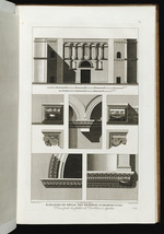 Aufriss und architekonische Details des Diokletianpalastes
