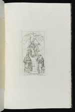 Der Heilige Nikolaus in der Glorie und die Heiligen Augustinus und Antonius Abbas