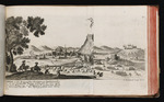 Ansicht von Lleida während der Belagerung durch die französischen Truppen 1707