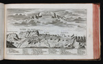 Ansicht von Namur von der Maas nach Brabant gesehen während der Belagerung durch englische Truppen 1695
