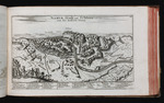 Ansicht von Namur von der Sambre Richtung Maas gesehen während des Angriffs durch englische Truppen 1695