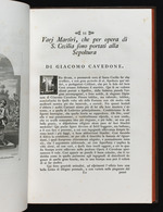 Text zum Stich "Die Heilige Cäcilie lässt mehrere Märtyrer zu Grabe tragen", Seite 55