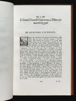 Text zum Stich "Das Martyrium der heiligen Brüder Valerian und Tiburtius", Seite 59