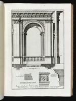 Fenster im dritten Geschoss des Palazzo Barberini