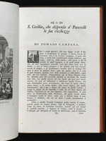 Text zum Stich "Die Heilige Cäcilie verschenkt ihre Reichtümer an die Armen", Seite 77