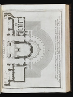Grundriss der beiden Fassaden der Apsis von Santa Maria Maggiore
