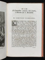 Text zum Stich "Der von den Dieben gefangengenommene Bauer wird vom Heiligen Benedikt befreit", Seite 101