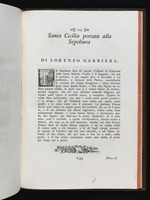 Text zum Stich "Die Grablegung der Heiligen Cäcilie", Seite 105