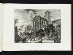 Ansicht des Herkules-Tempels in Cori