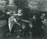 Die Heilige Familie mit der Hl. Katharina und einem Stifter