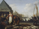 Ein holländischer Fischmarkt (Gegenstück zu GK 285)