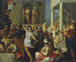 "Ecce homo". Pilatus zeigt dem Volk den gegeißelten Jesus