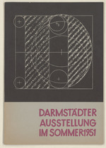 Darmstädter Ausstellung im Sommer 1951, Die neue Stadt. Zeitschrift Architektur u. Städtebau, Sonderdruck aus Heft 5, V. Jahrgang
