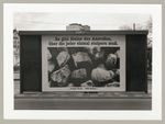 Plakatwanderung in der Stadt "Es gibt Steine des Anstoßes, über die jeder einmal stolpern muss.", Fotodokumentation "7000 Eichen", documenta 7