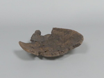fragmentiertes Keramikgefäß: kleine flache Schale