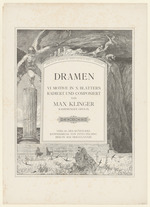 Dramen, Opus IX, Titelblatt, II.(?) Ausgabe