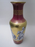 Vase mit Grisaillebild "Homer trägt seine Epen vor"