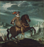 Landgraf Wilhelm V. (1602-1637) zu Pferd