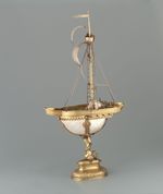 Nautiluspokal in Form eines Tafelschiffs "Torgauer Nautilusschiffpokal"