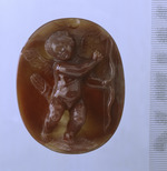 Cupido mit Bogen und Köcher