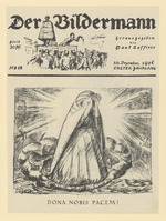 Illustration "Dona nobis pacem", aus "Der Bildermann"