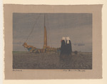 Zwei Holländerinnen am Hafen