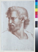 Kopf des Aristoteles aus der Schule von Athen von Raffael