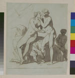 Nacktes Paar und zwei Putten, beim Baron von Haagen in Wien entstanden