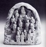 Buddhistische Figurengruppe