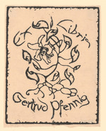Exlibris Gertrud Pfennig