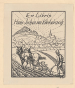 Exlibris Hans Jochen von Kieckebusch