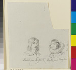 Bildnis eines Herrn (links) und einer Dame (rechts) im Kostüm und mit der Haartracht des holländischen 17. Jahrhunderts