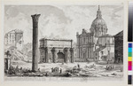 Vedute di Roma: Triumphbogen des Septimius Severus