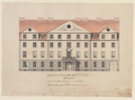 Kassel, Palais Hessen-Philippsthal, Bauaufnahme, Aufriß
